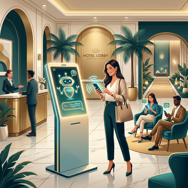 Chatbot AI per hotel hospitality