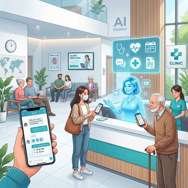 Chatbot AI per sanità privata